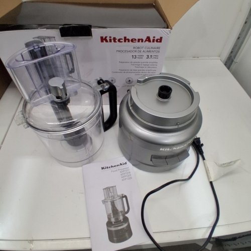 KITCHENAID 13-CUP FOOD PROCESSOR - CONTOUR SILVER (MODEL: KFP1317CU) image 3