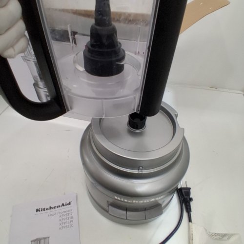 KITCHENAID 13-CUP FOOD PROCESSOR - CONTOUR SILVER (MODEL: KFP1317CU) image 4