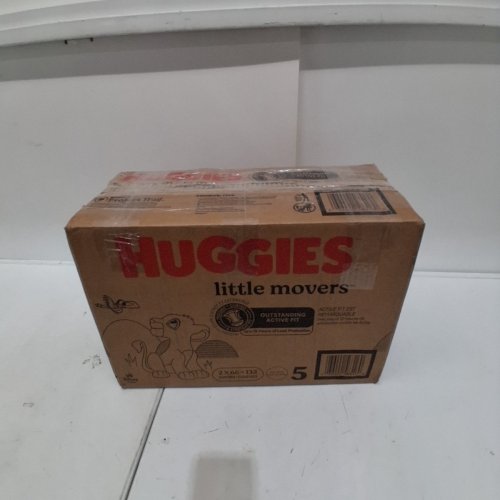132PK HUGGIES® LITTLE MOVERS DIAPERS - SIZE 5 - LION KING image 3