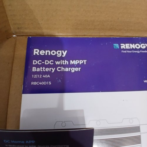 RENOGY DC-DC WITH MPPT BATTERY CHARGER - 12/12 40A (MODEL: RBC40D1S) image 2