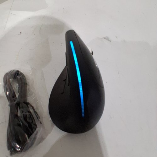 ZELOTES WIRELESS VERTICAL OPTICAL BLUETOOTH MOUSE - 2.4G- BLACK (MODEL: F-36) image 2