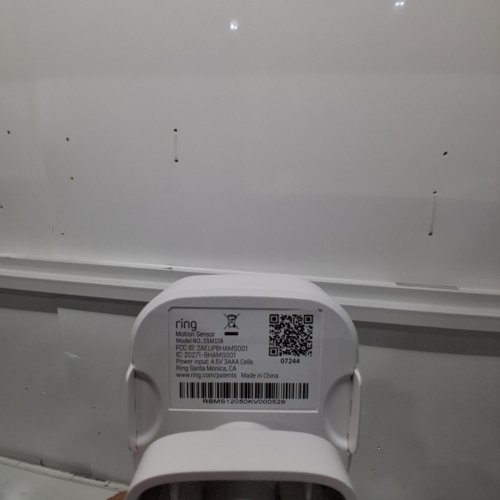 RING SMART LIGHTING MOTION-SENSOR - RING BRIDGE REQUIRED - WHITE (MODEL: 5SM1S8) image 2