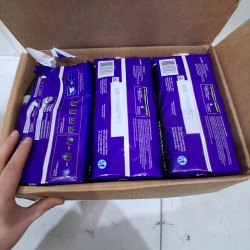 89PK MEN'S TENA INCONTINENCE OVERNIGHT PROTECTION/DISCRETE DISPOSABLE GUARDS - UNIVERSAL FIT - (MODEL: 057256) image 3
