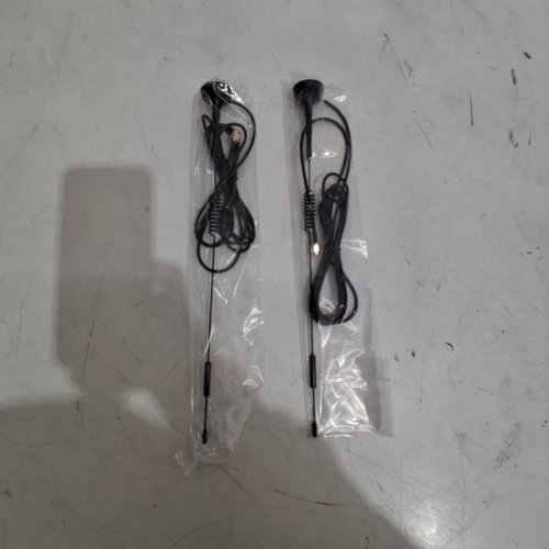 2PC DIXINGTEK SPRING ANTENNA - BLACK image 2