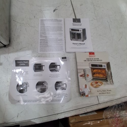 EMERIL LAGASSE MULTI-FUNCTION AIR FRYER - 26QT - STAINLESS STEEL (MODEL: FAFO-001) image 5