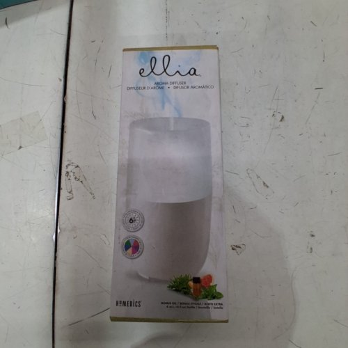 HOMEDICS ELLIA ULTRASONIC AROMA DIFFUSER, COLOR CHANGING, WHITE(MODEL: ARM-310 WTC) image 2