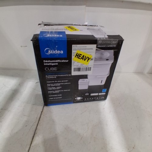 MIDEA CUBE SMART WIFI DEHUMIDIFIER, WHITE - 20 PINT (MODEL:MAD20S1QWT) image 6