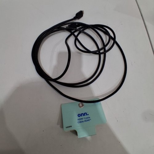 ONN PREMIUM HDMI CABLE - 12FT - BLACK image 2