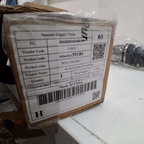 FRONT CV AXLE SHAFT ASSEMBLY - FOR SELECT HYUNDAI MODELS image 2