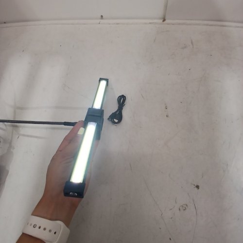 BEYOMANCH PORTABLE GYM LAMP LIGHT - 7 GEAR DIMMING, MAGNETIC, 180º FOLDING, RECHARGEABLE - BLACK (MODEL: A55) image 3