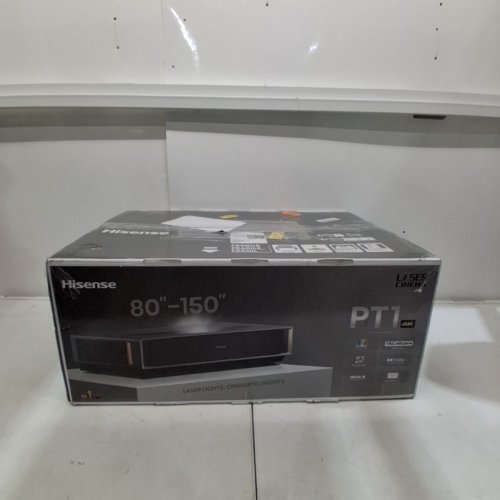 HISENSE PT1-4K UHD SMART GOOGLE ULTRA SHORT THROW PROJECTOR - 80"-150" PROJECTION SIZE | TRI-COLOUR LASER | 2500 LUMENS | DOLBY VISION | IMAX ENHANCED - BLACK image 22