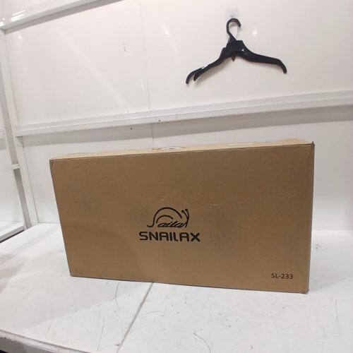 SNAILAX SHIATSU HEATED NECK, SHOULDERS & FULL BACK ROLLING MASSAGER- GREY (MODEL: SL-233) image 5