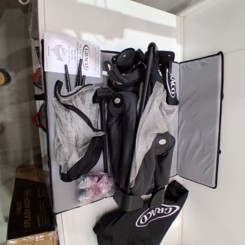 GRACO PACK N' PLAY ON THE GO ZIP PLAYARD - REEVES - BLACK/GREY (MODEL: 2217526) image 4