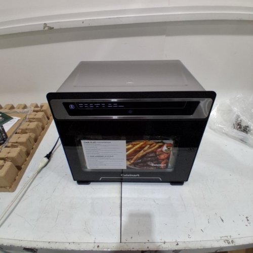 CUISINART 15-IN-1 EXTRA LARGE DIGITAL AIR FRYER OVEN - BLACK STAINLESS STEEL - (MODEL:TOA-112C) image 2
