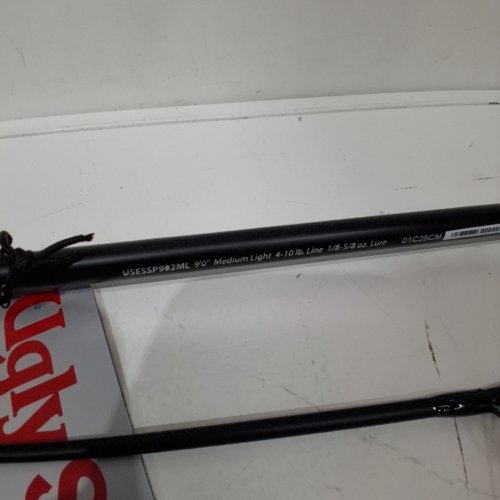 UGLY STIK ELITE STEELHEAD SPIN MEDIUM HEAVY FISHING ROD - 9FT - 4LBS-10LBS - BLACK (MODEL: USESSP902ML) image 5