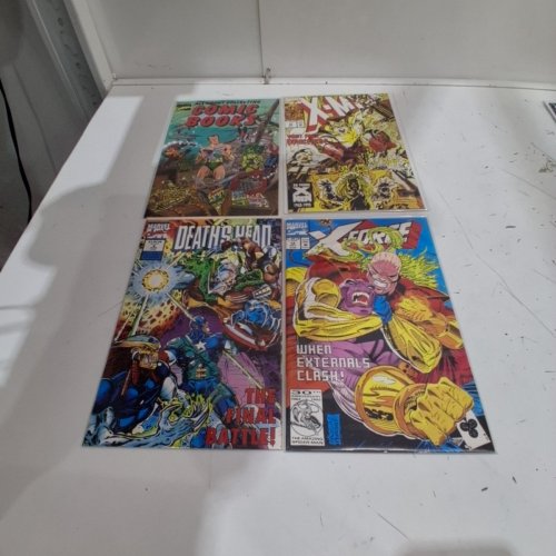 4 ASSTD MARVEL COMIC BOOKS - X-FORCE #12, DEATH'S HEAD II #4, X-MEN #19, ALL ABOUT COLLECTING COMIC BOOKS - VARIOUS AUTHORS image 3