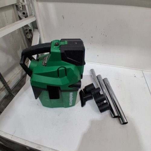 METABO HPT CORDLESS WET/DRY VACUUM CLEANER - GREEN AND BLACK (MODEL: RP 18DA) image 2