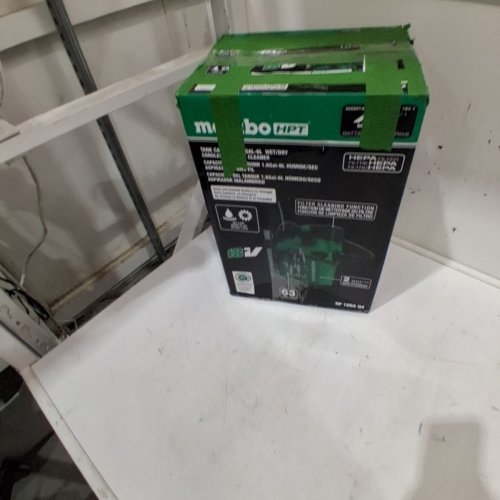 METABO HPT CORDLESS WET/DRY VACUUM CLEANER - GREEN AND BLACK (MODEL: RP 18DA) image 5