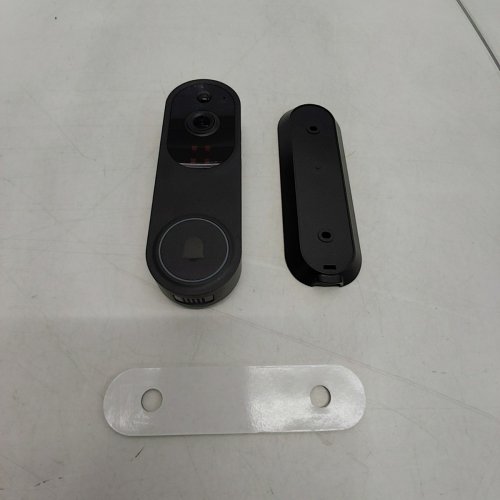 1080P WIRELESS DOORBELL SECURITY CAMERA, AI HUMAN DETECTION, 2-WAY AUDIO, NIGHT VISION, REAL-TIME MOTION ALERTS - BLACK (MODEL:M52) image 3