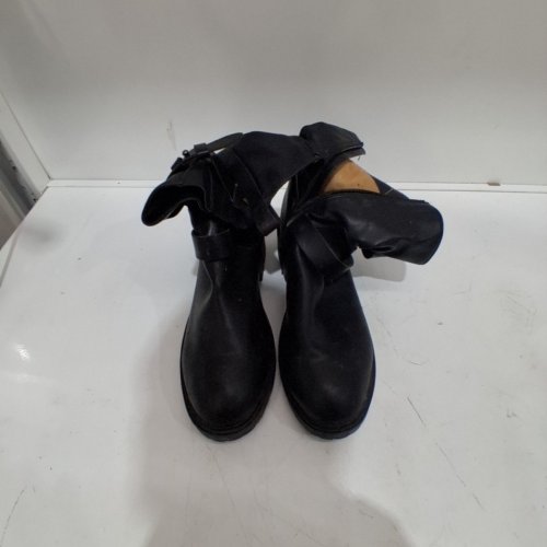 womens DREAM PAIRS MISSION BOOTS - SIZE 13 - BLACK (MODEL: AGA74FET) image 2