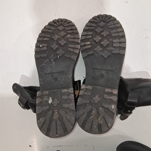 womens DREAM PAIRS MISSION BOOTS - SIZE 13 - BLACK (MODEL: AGA74FET) image 3