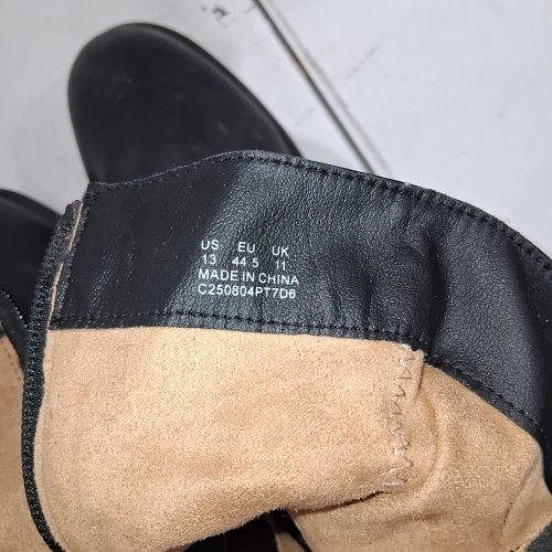 womens DREAM PAIRS MISSION BOOTS - SIZE 13 - BLACK (MODEL: AGA74FET) image 4