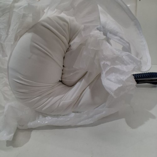 MELLOW SLEEP CLOUD ALIGN ULTIMATE COOLING COMFORT PILLOW WITH COVER - 26" X 14" - WHITE image 2