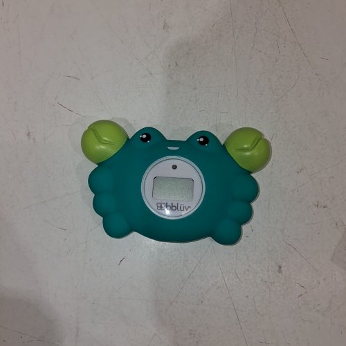 BBLUV KRAB 3-IN-1 THERMOMETER AND BATH TOY - 0M+ - GREEN - (MODEL: B0146-C-01) image 2