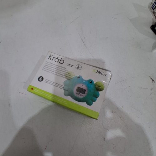 BBLUV KRAB 3-IN-1 THERMOMETER AND BATH TOY - 0M+ - GREEN - (MODEL: B0146-C-01) image 3