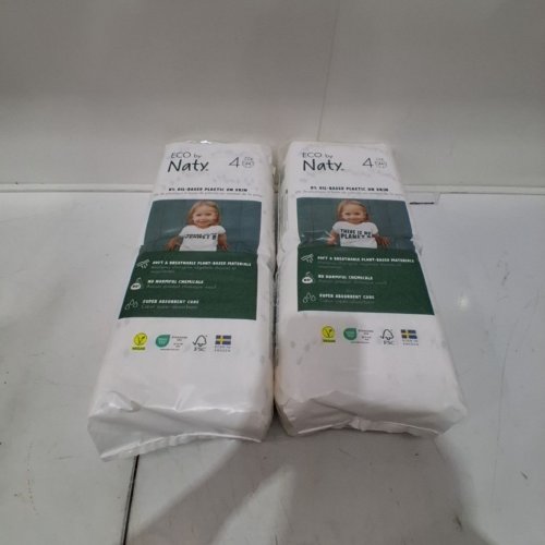 88PK ECO BY NATY PREMIUM ECO FRIENDLY DISPOSABLE BABY DIAPERS FOR SENSITIVE SKIN - SIZE 4 (MODEL: 178433) image 3