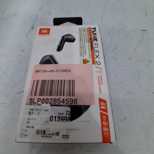JBL BY HARMAN TUNE FLEX - TRUE WIRELESS NOISE CANCELLING IN EAR HEADPHONES WITH 32 HOUR PLAYBACK TIME - BLACK (MODEL: JBLTFLEXBLKAM) image 5