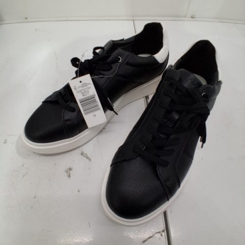 MEN'S ALDO COURT SHOE - size 12 - BLACK / WHITE - (MODEL: 3322512) image 2