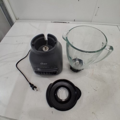 OSTER EASY-TO-CLEAN 8 SPEED SMOOTHIE BLENDER WITH DISHWASHER SAFE 6-CUP GLASS JAR - 700W - GREY (MODEL: ‎2188903) image 3