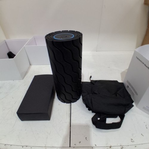 THERABODY SMART VIBRATING FOAM ROLLER WITH 5 SPEEDS - 12" - BLACK image 4
