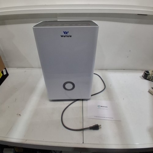 WELLSLE EFFICIENT ENERGY STAR DEHUMIDIFIER - 1.32GAL - WHITE/BLACK (MODEL: YDL24P) image 3