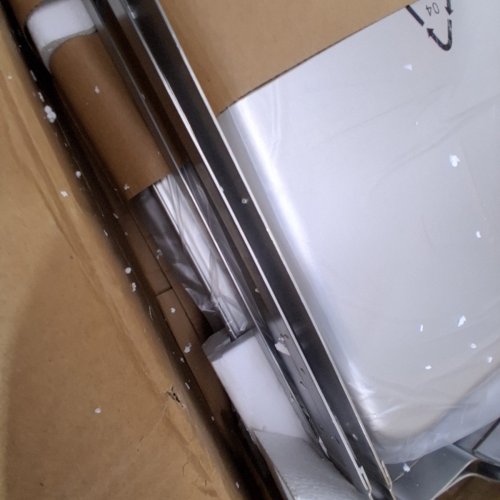 4PK VEVOR RECTANGLE CHAFING DISH BUFFET SET - 2 FULL SIZE AND 4 HALF SIZE - 8QT EACH - STAINLESS STEEL (MODEL:HZ-433) image 3