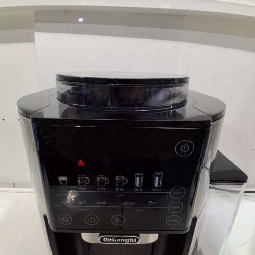 DELONGHI TRUEBREW HOT OR ICED SINGLE SERVE COFFEE MAKER WITH BUILT-IN GRINDER - BLACK/STAINLESS STEEL (MODEL: CAM51025MB) image 2