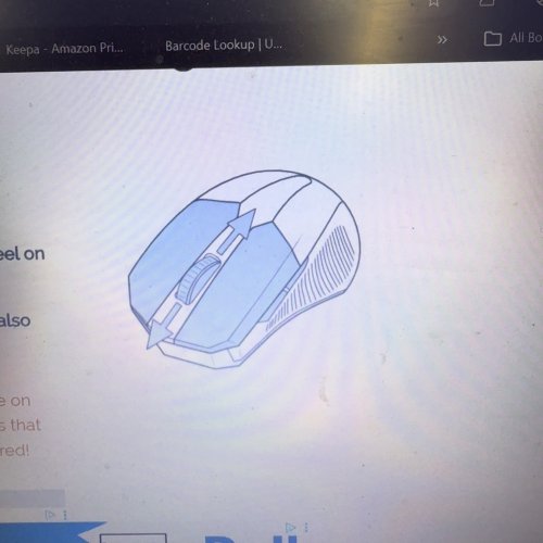EASTERN TIMES WIRELESS MOUSE - BLACK (MODEL: D-09) image 2