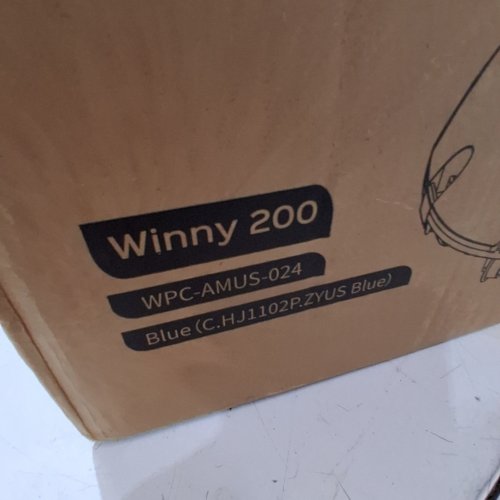WINNY CORDLESS ROBOTIC POOL CLEANER, FOR POOLS UP TO 539 SQ. FT- BLUE (MODEL: WPC-AMUS-024) image 2