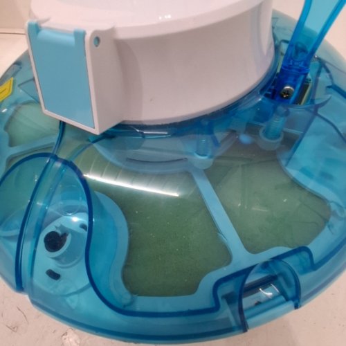 WINNY CORDLESS ROBOTIC POOL CLEANER, FOR POOLS UP TO 539 SQ. FT- BLUE (MODEL: WPC-AMUS-024) image 5