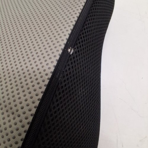 QUTOOL MEMORY FOAM LUMBAR SUPPORT PILLOW/CUSHION - BLACK image 4