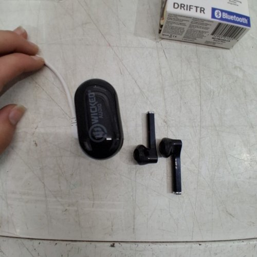 WICKED AUDIO DRIFTR BLUETOOTH TRUE WIRELESS HEADPHONES - BLACK (MODEL: WI-TW2150-CA) image 3