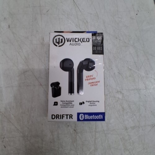 WICKED AUDIO DRIFTR BLUETOOTH TRUE WIRELESS HEADPHONES - BLACK (MODEL: WI-TW2150-CA) image 6