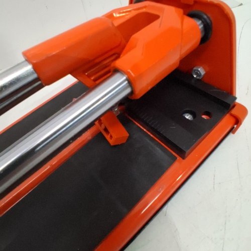 MANUAL DOUBLE RAILED PORCELAIN CERAMIC TILE CUTTER - 17" - ORANGE/BLACK - (MODEL: TC-S03-400) ) image 3