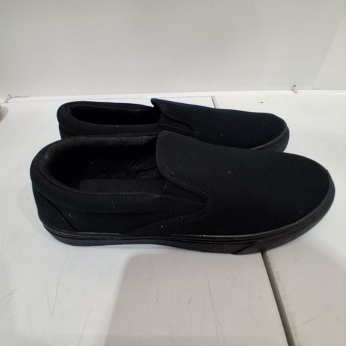 WOMEN'S GEORGE SLIP-ON SHOES - 8 - BLACK image 2