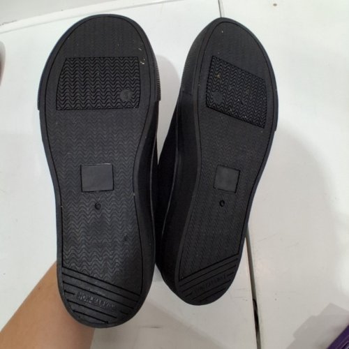 WOMEN'S GEORGE SLIP-ON SHOES - 8 - BLACK image 5