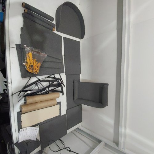 10PC CAT WALL FURNITURE CLIMBING SHELFS - FOR LARGE CATS - GREY image 2
