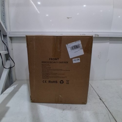 HSGCJS SECURITY SAFE WITH 3 WAYS TO OPEN - BIOMETRICS/PASSWORD/KEY - 1.2 CU.FT - BLACK (MODEL: HSGCJS-1-30Z) image 5