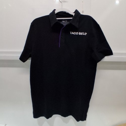 24PC TACO BELL UNIFORMS - T-SHIRTS AND POLO SHIRTS - ASSORTED SIZES image 4