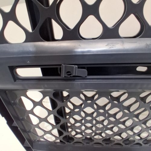 TODDLEROO BY NORTH STATES SUPERGATE PLASTIC SAFETY GATE - 26" X 26" - 42" - CHARCOAL GREY (MODEL: 8614C) image 4